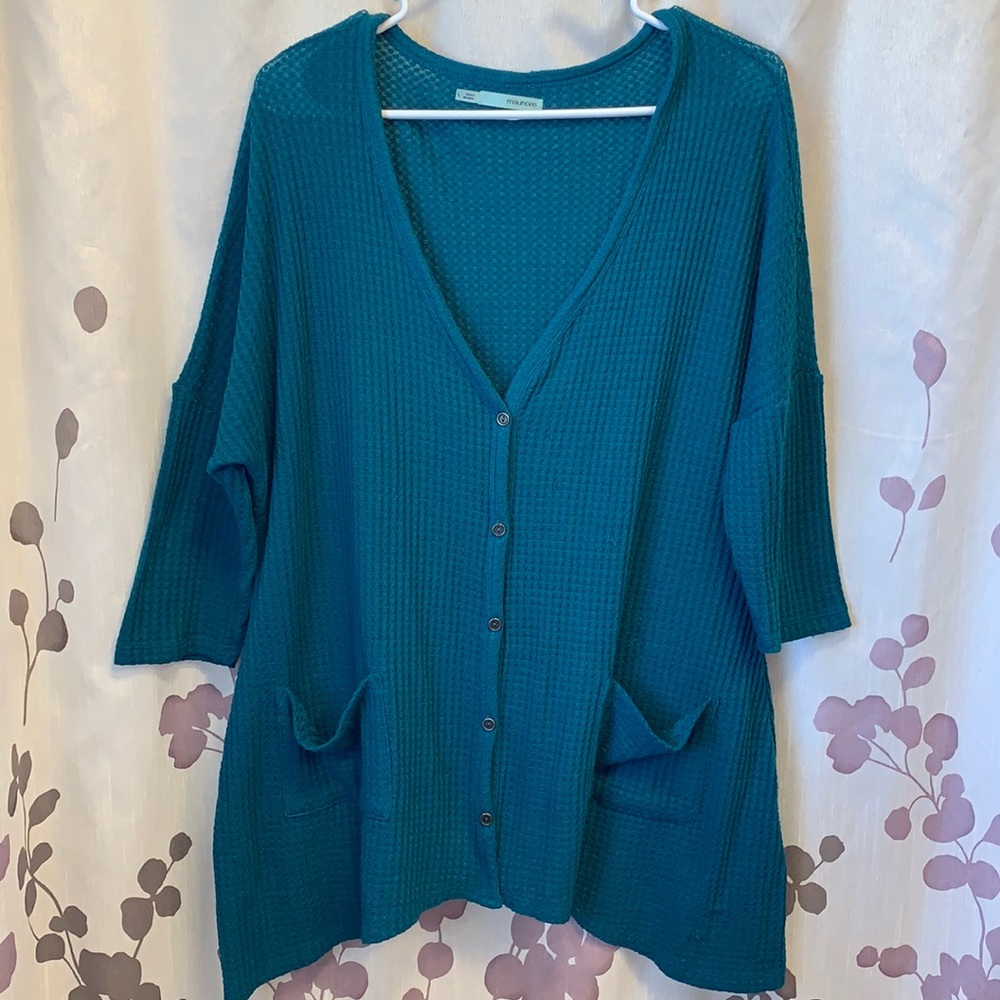 Maurice’s waffle knit cardigan